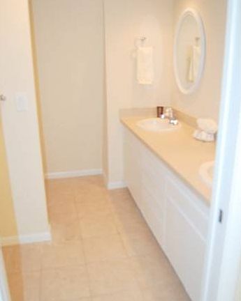 Double Sink Vanity in Mas