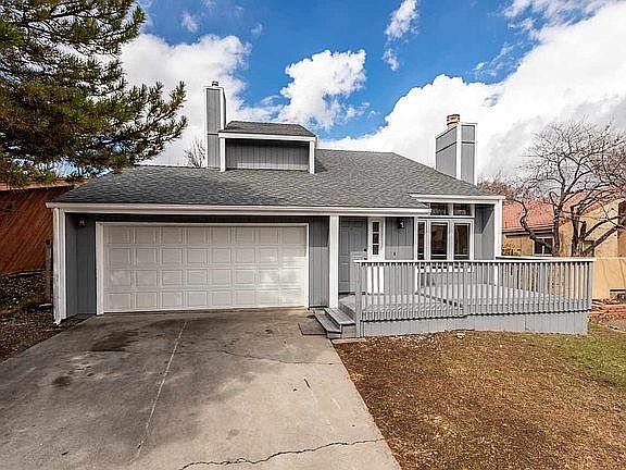 Front of house. Yard has been updated since this photo.