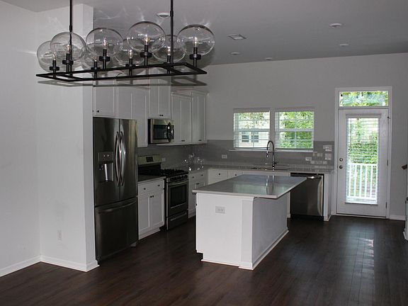 Dining area and kitchen