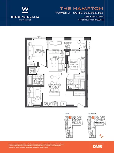 Floor plan 206-A