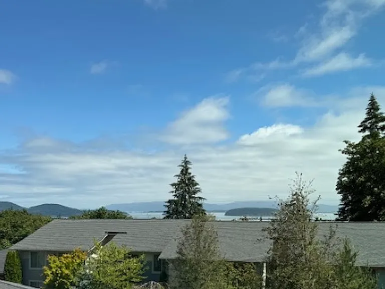 Scenic Mountain and Water View