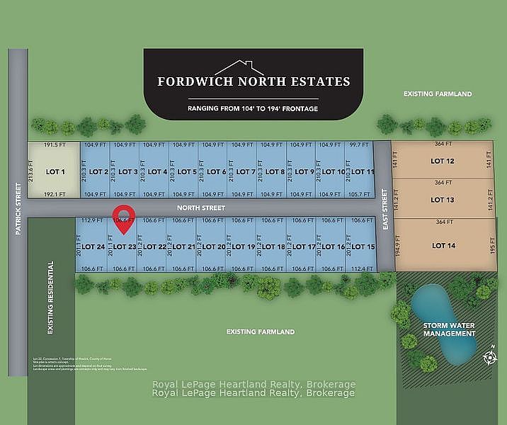 1st image of LOT 23 North St