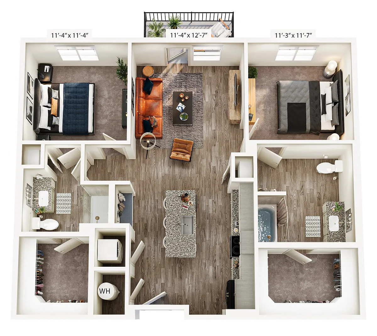 Floor plan B11