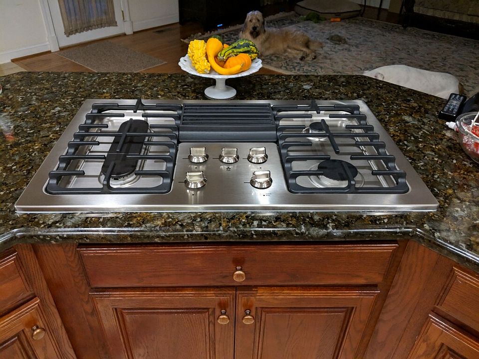 New 5 burner cooktop