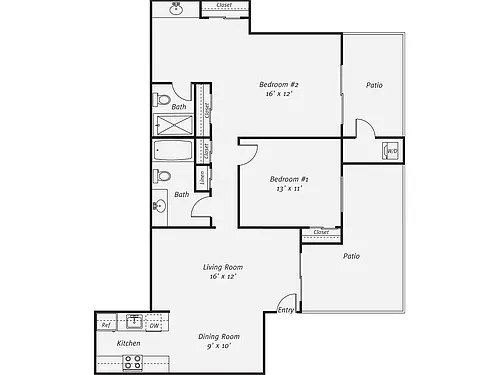 Floor plan B2