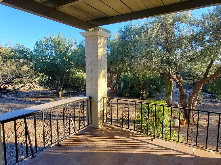 Back porch.