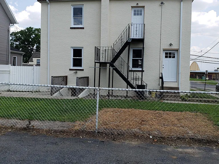 Private rear entrance with off-street parking