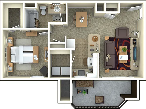 Floor plan Residence 1 Luxury