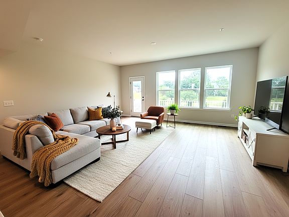 Living Room Virtually Staged