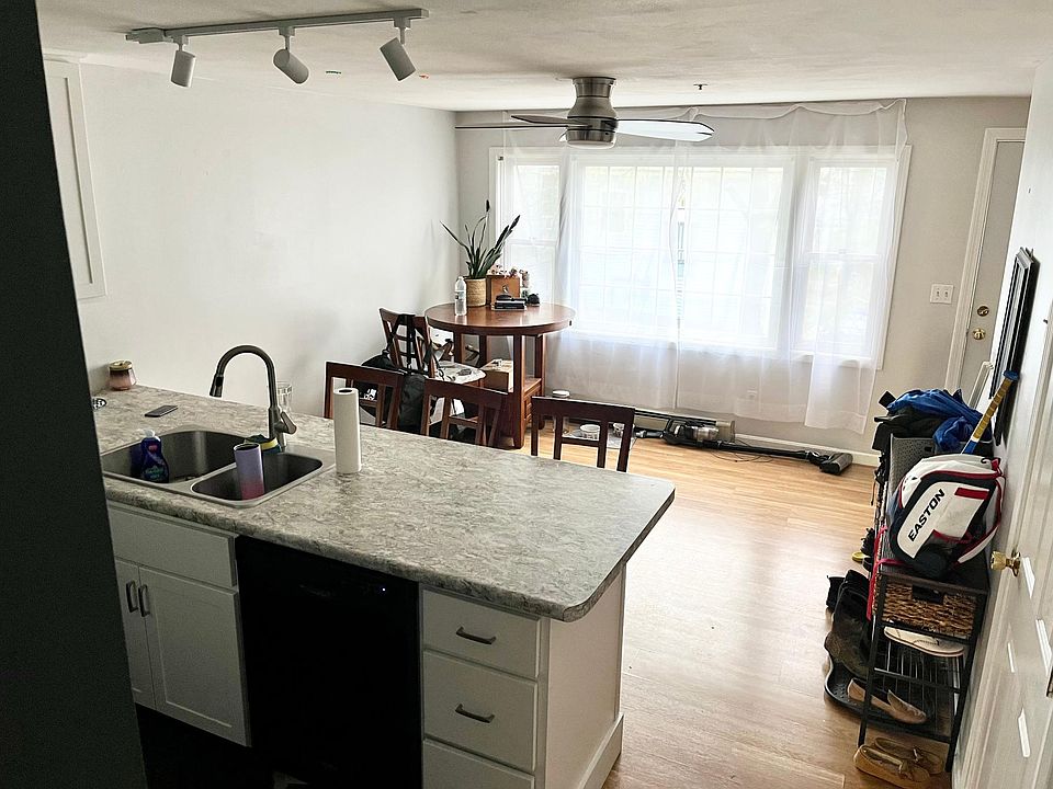 Kitchen/dining room (located on first floor) view as you are walking out of the living room
