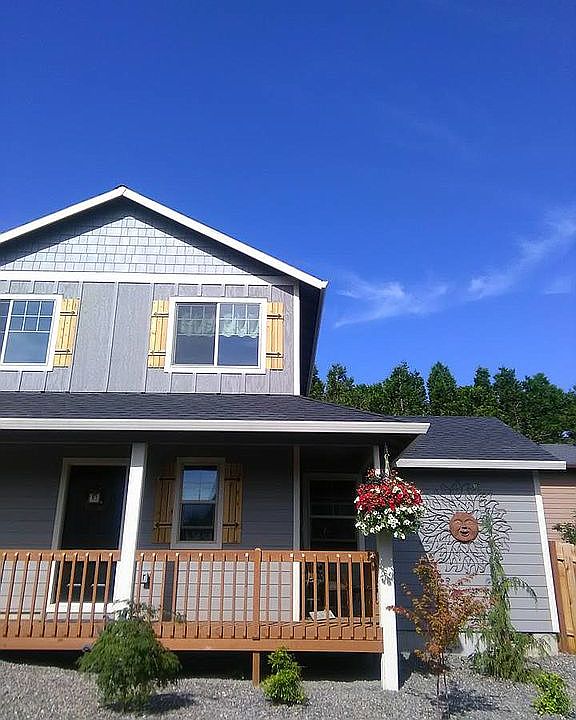 Front of home.
