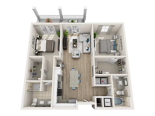 Floor plan Morris