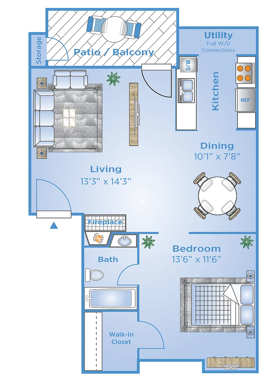 Floor plan A1