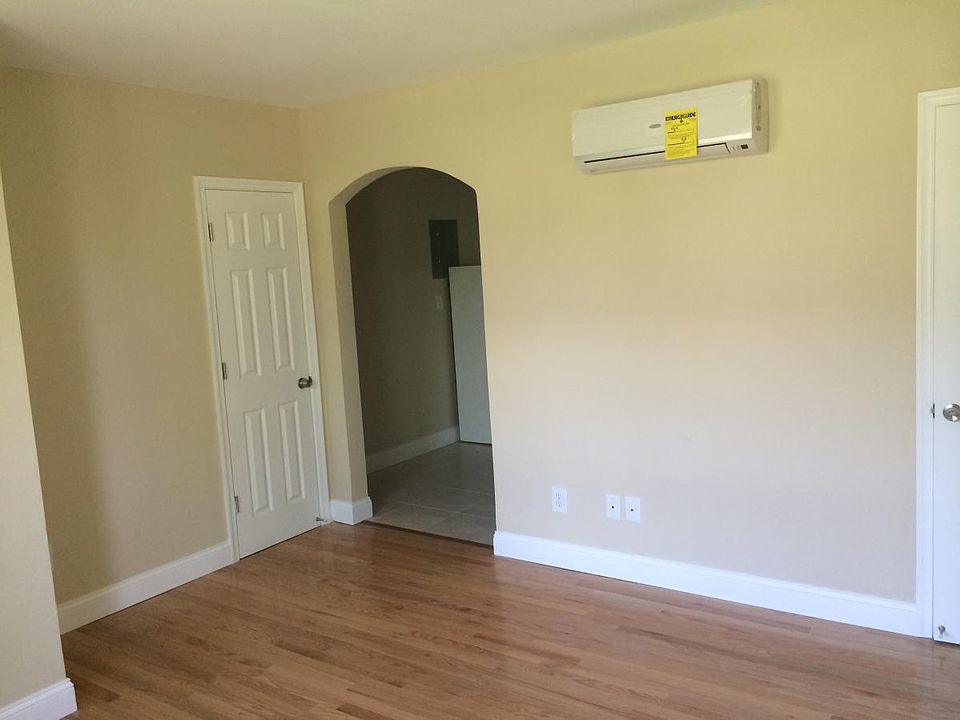 living room with mini-split