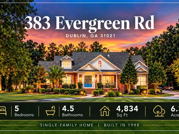 383 Evergreen Rd, Dublin, GA 31021