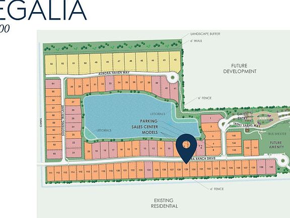 Regalia Homesite 12900 Map