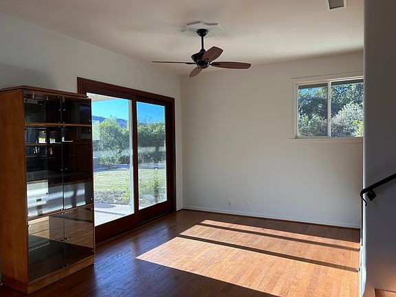 Living room's second seating area