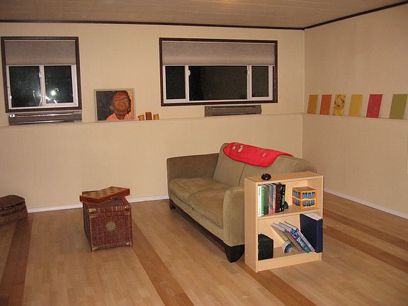 Basement family room