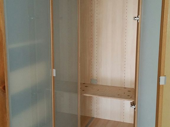 Front door closet