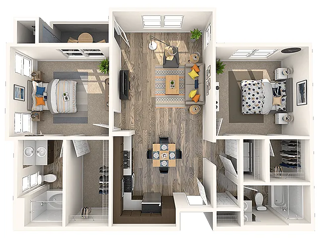 Floor plan Corona