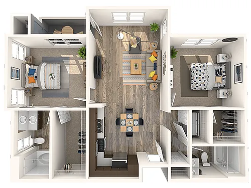 Floor plan Corona