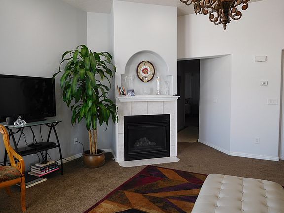 Living Room with fireplace.