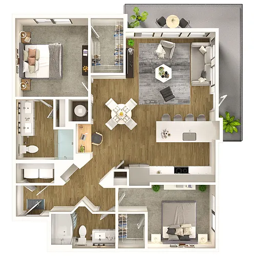 Floor plan B6
