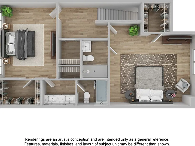 2 Bedroom | 2.5 Bath | 1752 SF 2 Bedroom | 2.5 Bath | 1752 SF