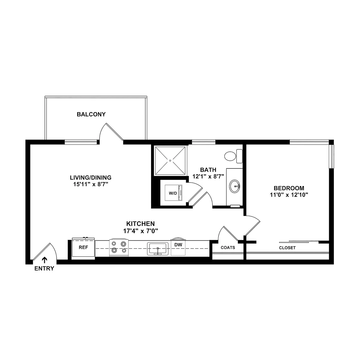 Floor plan A5- The Bennett