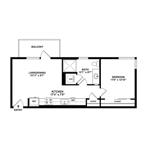 Floor plan A5- The Bennett