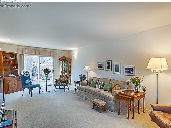 Open living room & dining room