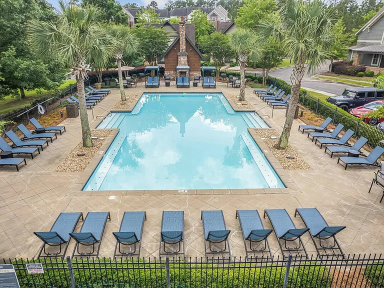 Dive into relaxation at the resort-style pool at The Cottages of Hattiesburg.