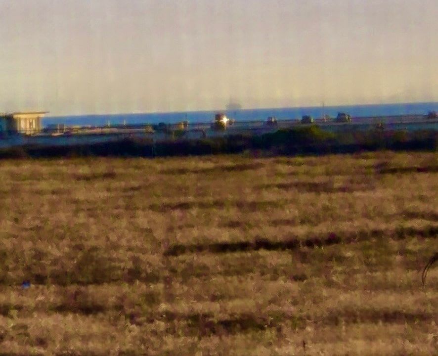 Ocean and wetlands view
