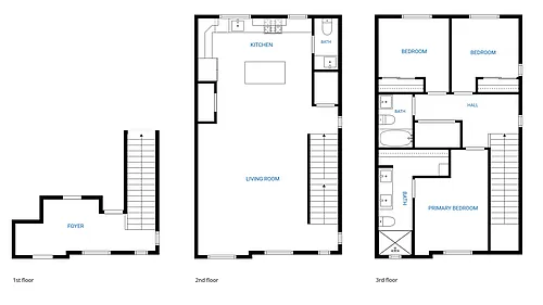 Floor plan The Camden