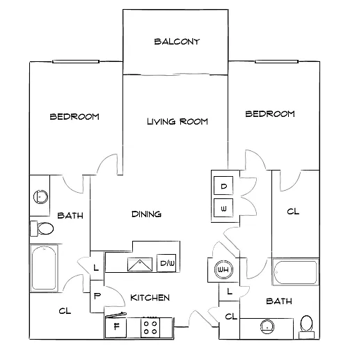 Floor plan Design 2B