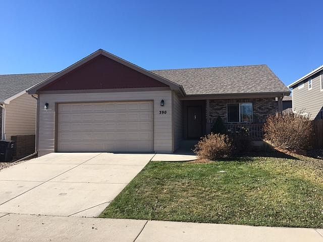 East facing driveway