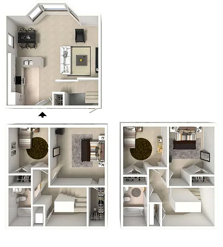 Floor plan 4x2 - Priced Per Bedroom