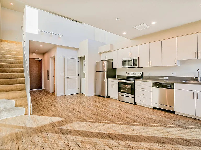 Open floor plan with abundance of natural lighting