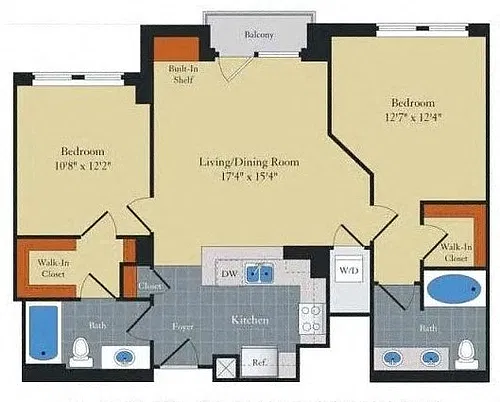 Floor plan B3