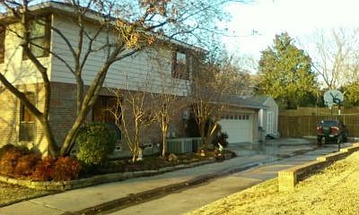 Side w/  Garage & Shed