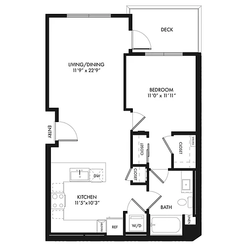 Floor plan A2b