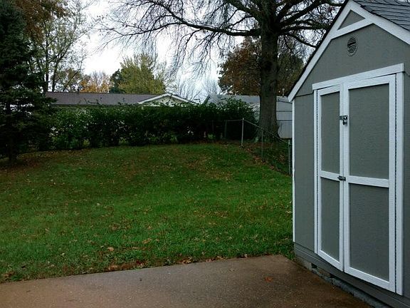 Shed off Carport and Patio