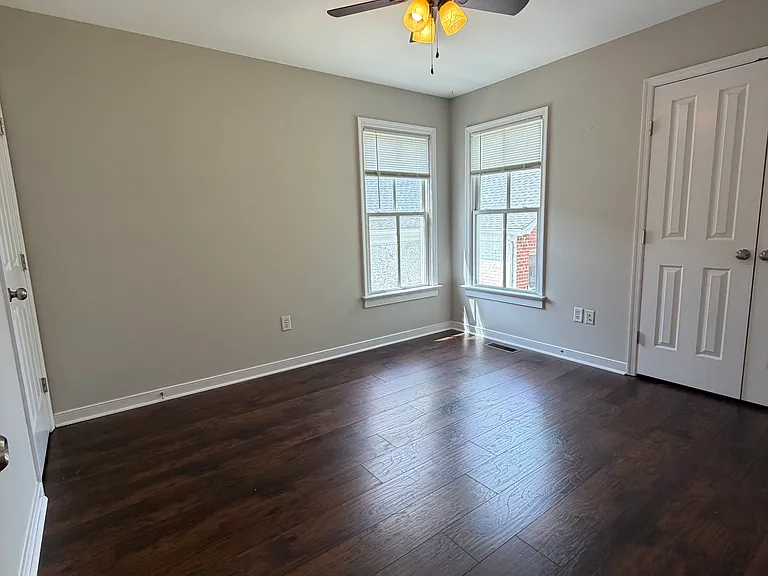 Bedroom 2 with dual closets