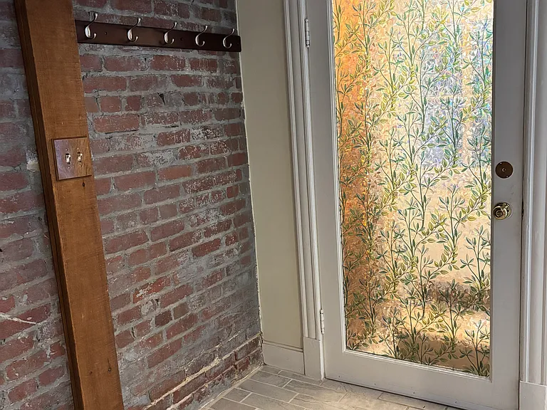 Air and light shaft to outside.
