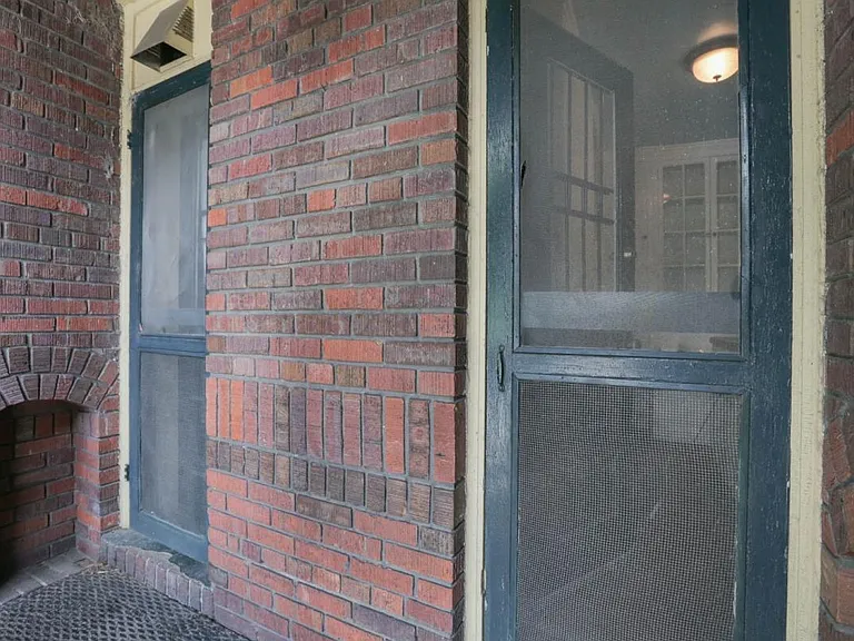 Back door and fire escape