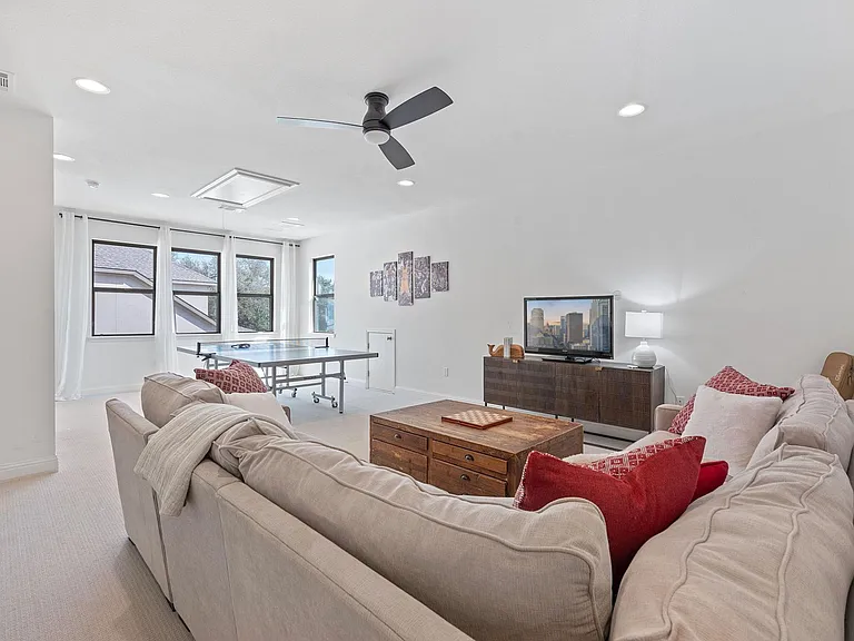 upstairs living
