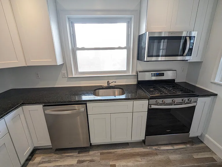 Newly renovated. Brand new everything. New wood cabinets. New stainless steel appliances. New granite countertop.