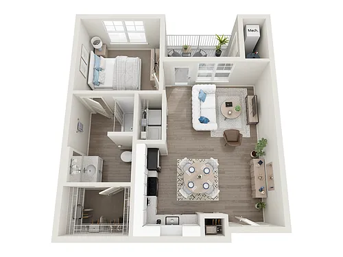 Floor plan The Potomac
