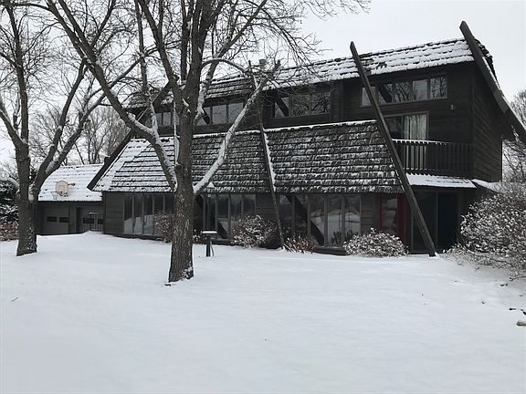 East side of home
