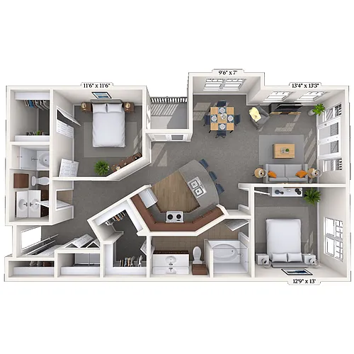 Floor plan 22F